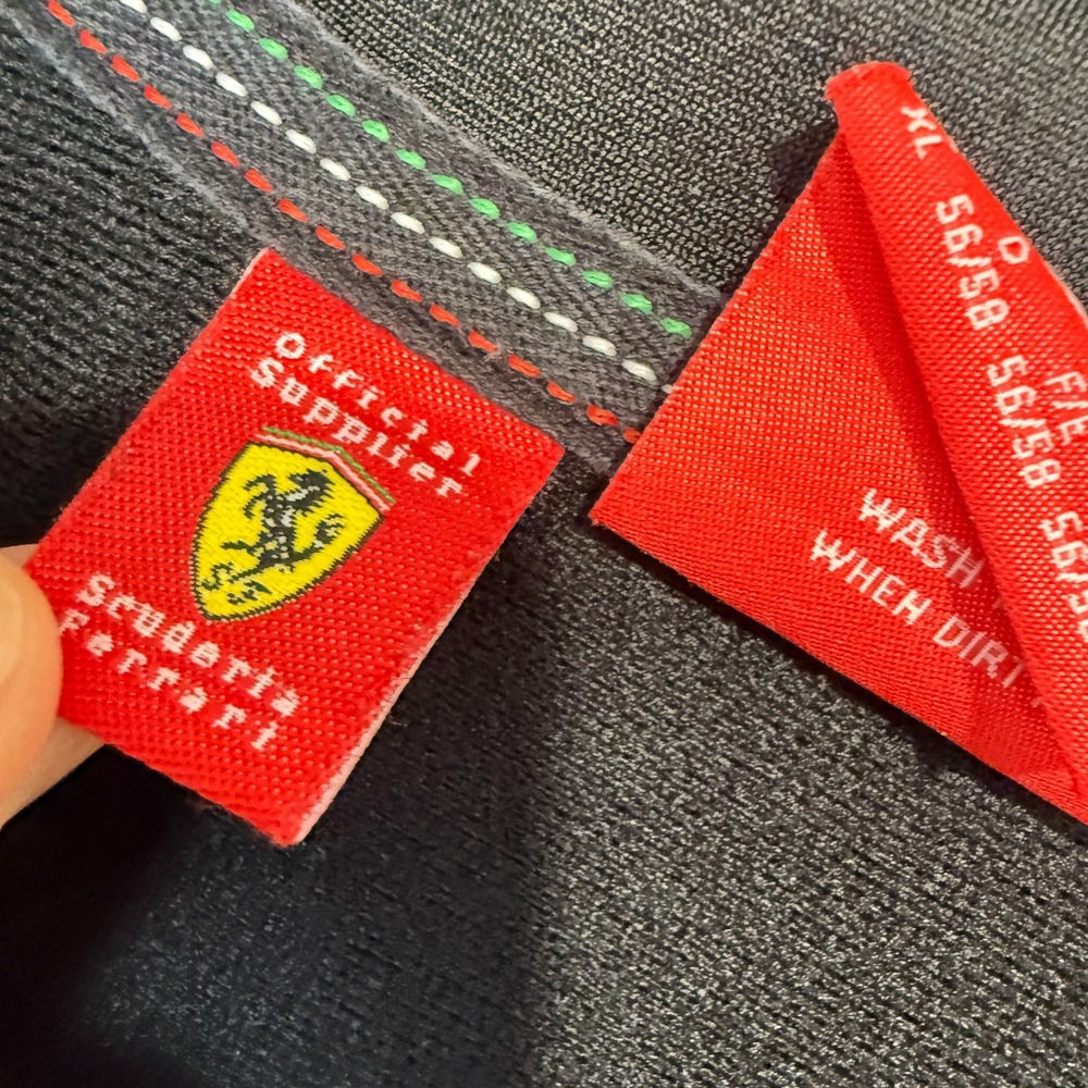 Puma Scuderia Ferrari Track Jacket Mens XL Full Zip Activewear Racing Cars - Picture 4 of 13